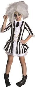 Beetlejuice Girls Dress Costume Medium 8-10
