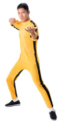 Bruce Lee Yellow Jumpsuit Adult Costume Size L/XL
