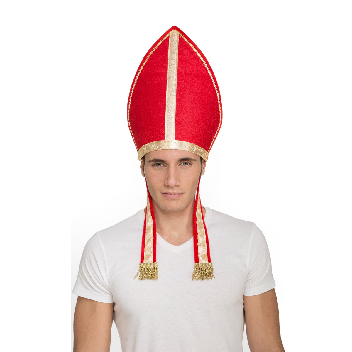 Catholic Bishop Pope Cardinal Adult Mitre Hat