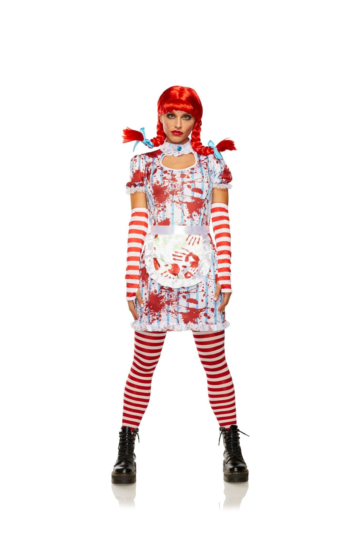 Evil Fast Food Wendy Girl Dress Adult Costume