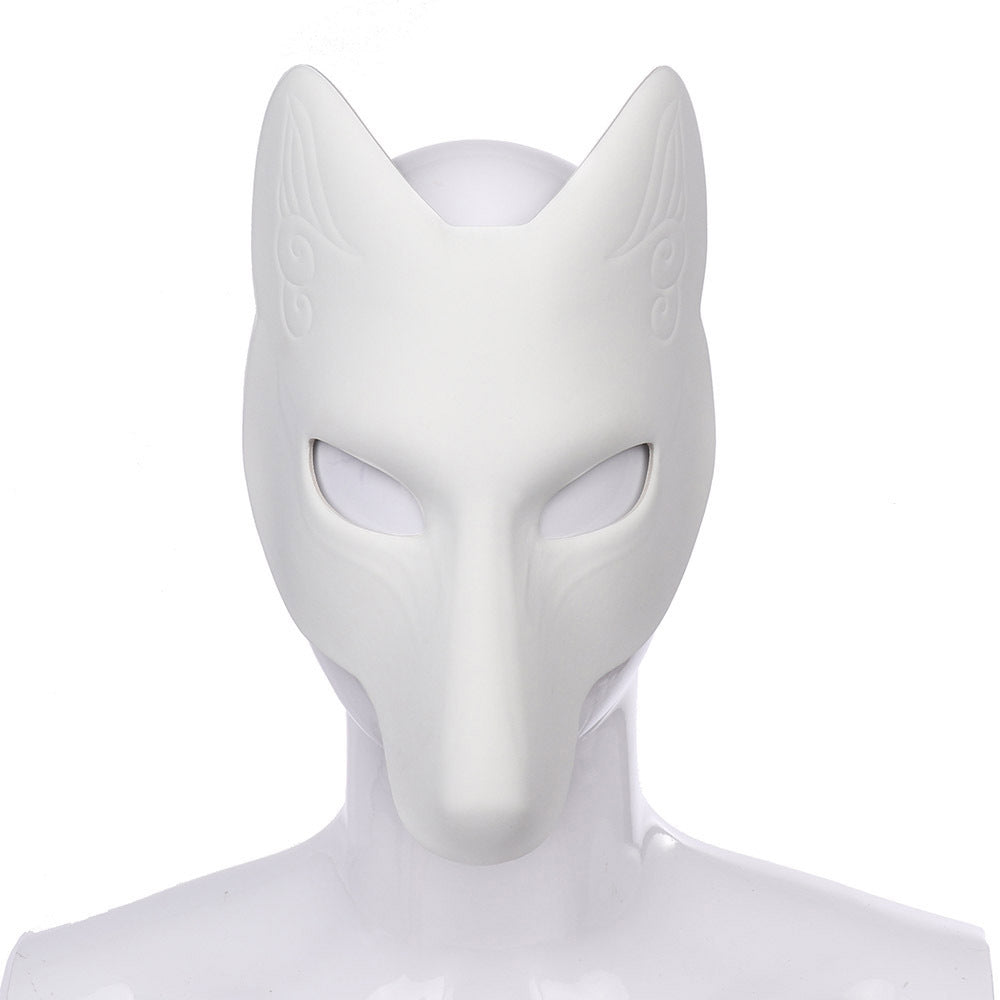 DIY Leather Fox Mask Halloween Prop