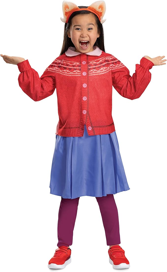 Turning Red Mei Classic Girls Costume Medium 7-8