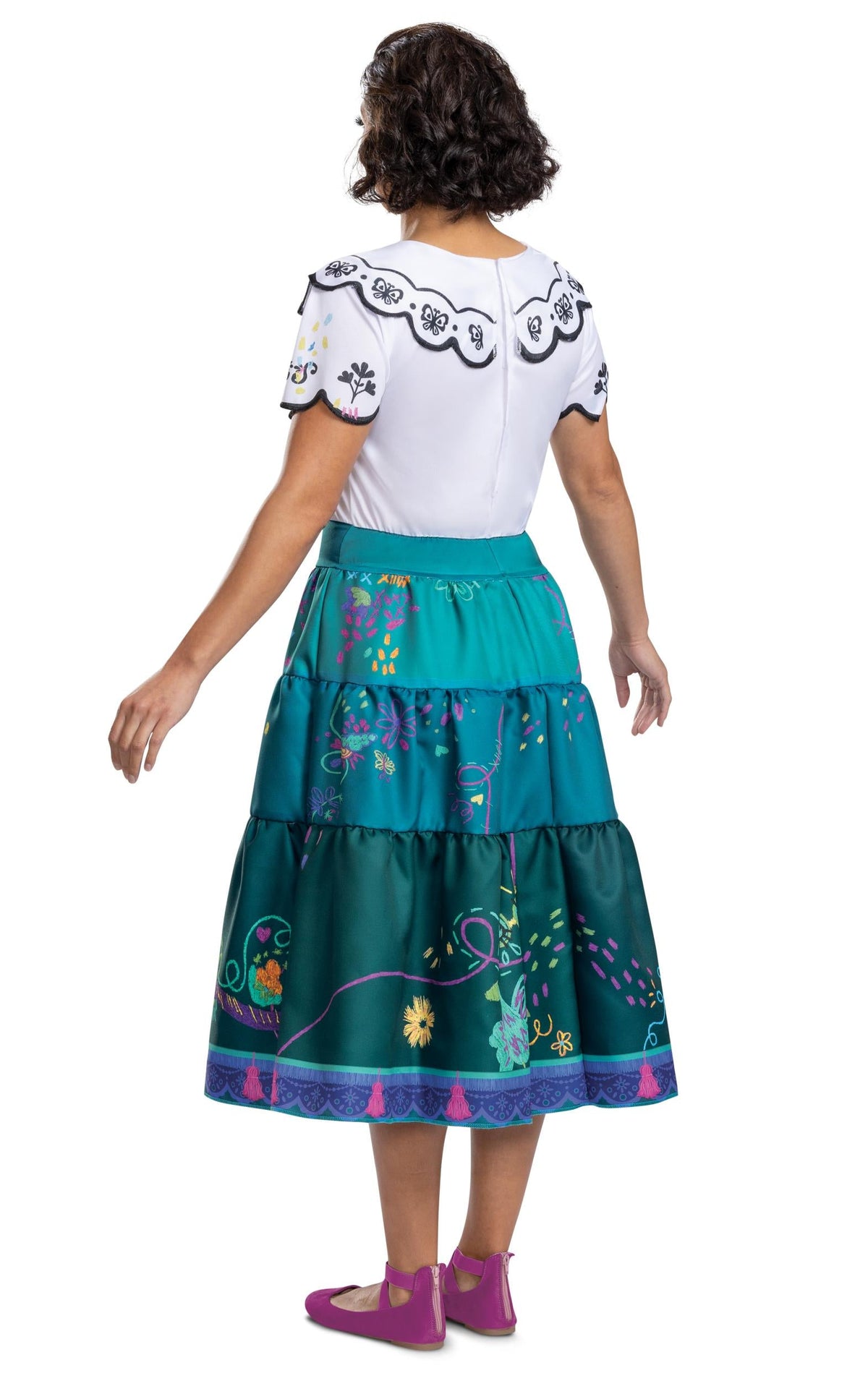 Disney Encanto Mirabel Madrigal Deluxe Costume Dress for Women Small 4-6