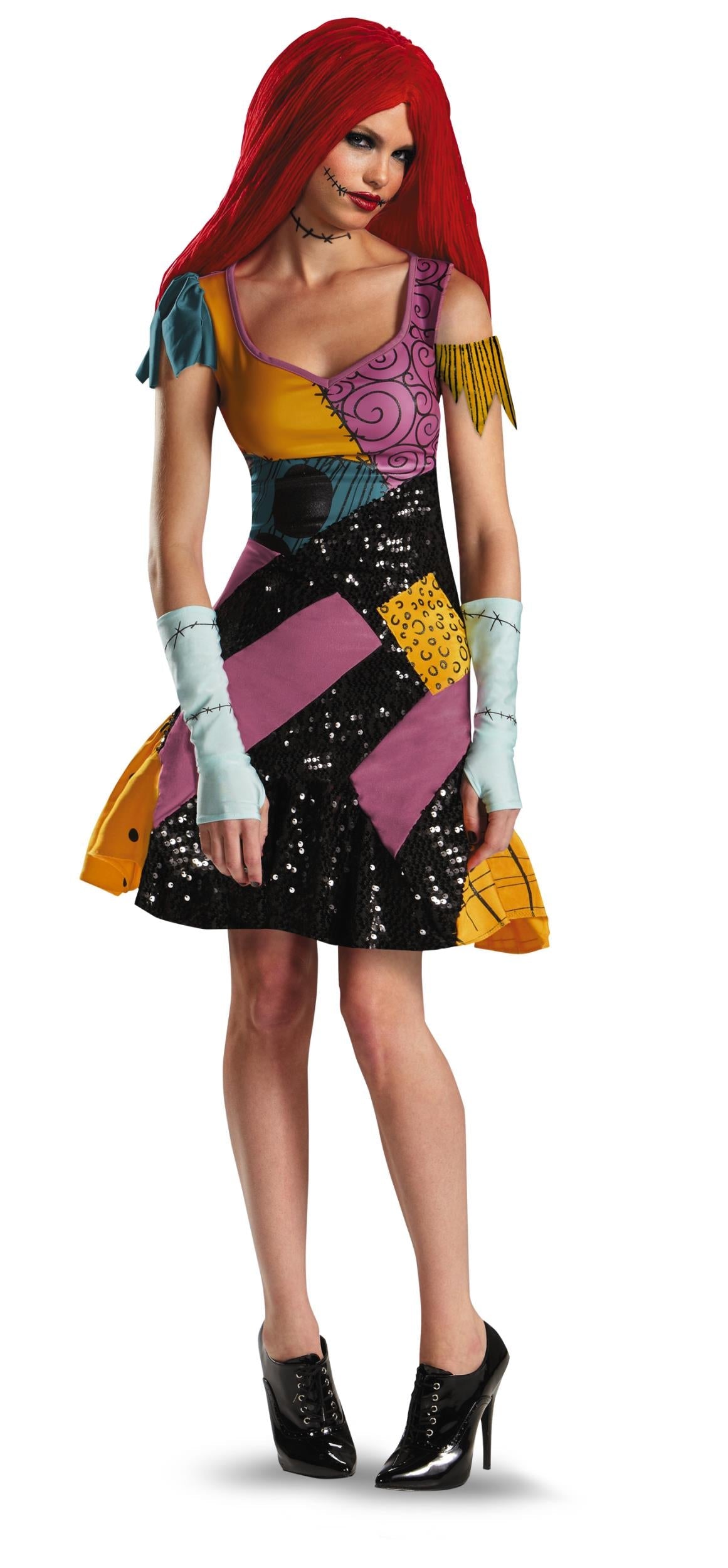 Sally Glam Dress Nightmare Before Christmas Costume for Women X-Large 18-20