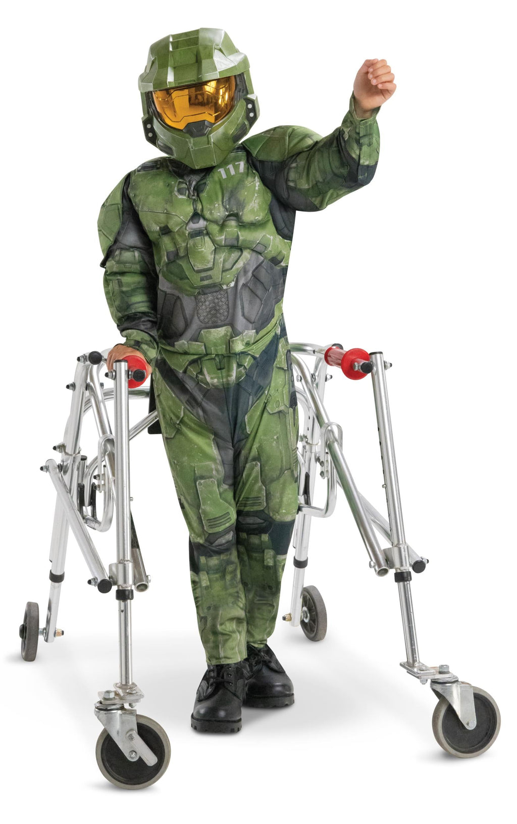Halo Master Chief Adaptive Muscle Child Costume Medium 7-8