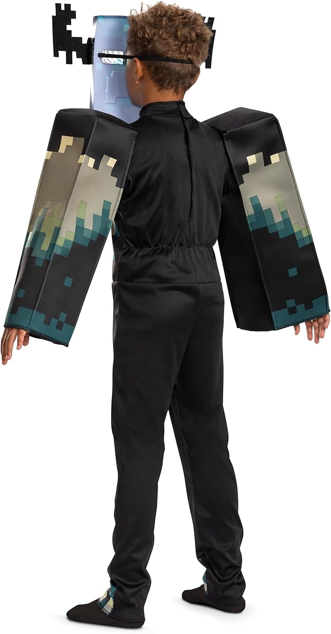 Minecraft Warden Child Costume Medium 7-8
