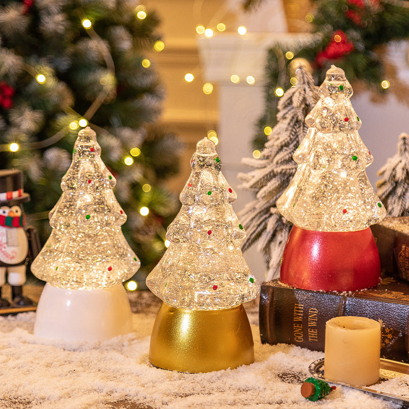 Christmas decorations, Christmas trees, crystal balls, music boxes, Christmas snowflakes, music lights, Christmas gifts, night lights