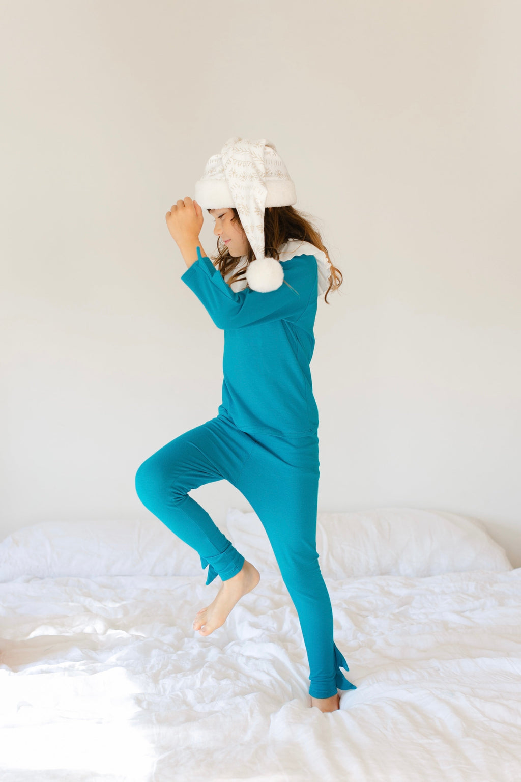 Jade Holiday Elf Costume- Christmas Gift for Kids - Cozy Cotton Stocking Stuffer