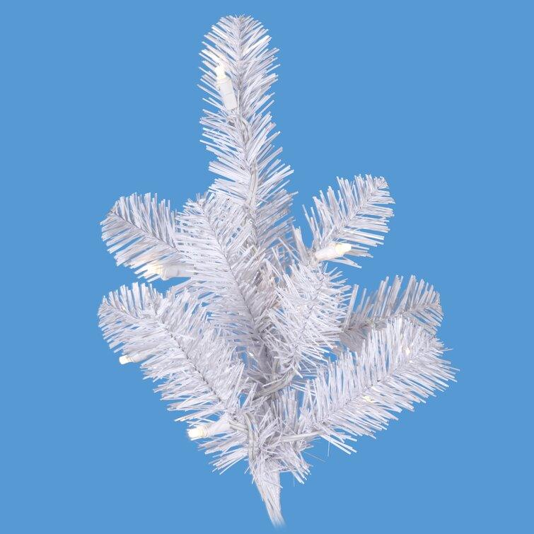 White Spruce Artificial Christmas Tree With 450 Lights