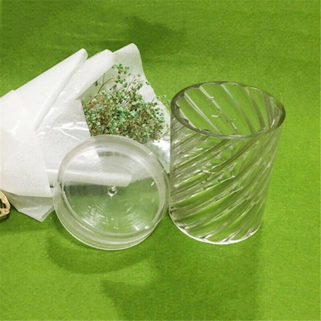 Plastic Spiral Candle Mold for DIY Crafts | Durable & Versatile