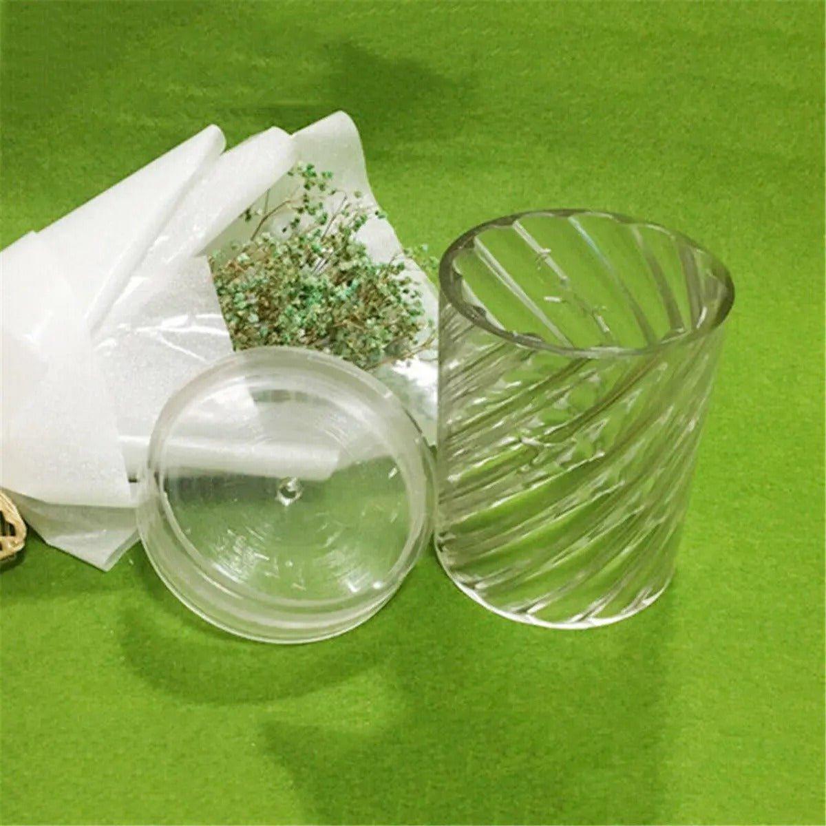 Plastic Spiral Candle Mold for DIY Crafts | Durable & Versatile