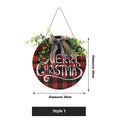 Christmas Gate Decorations Arrangement Listing