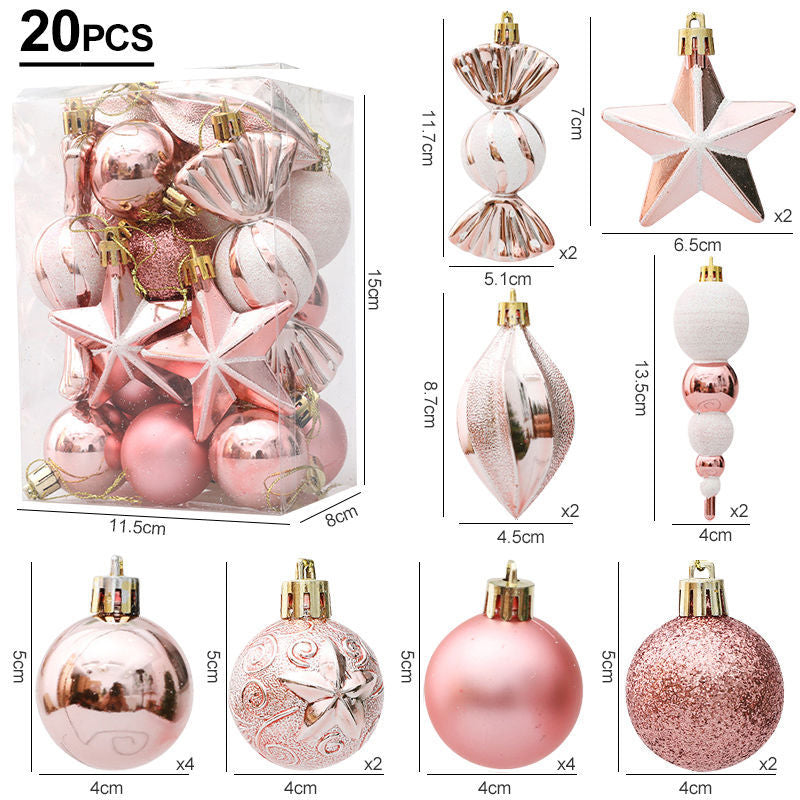 Christmas Tree Decorations Pendant Set