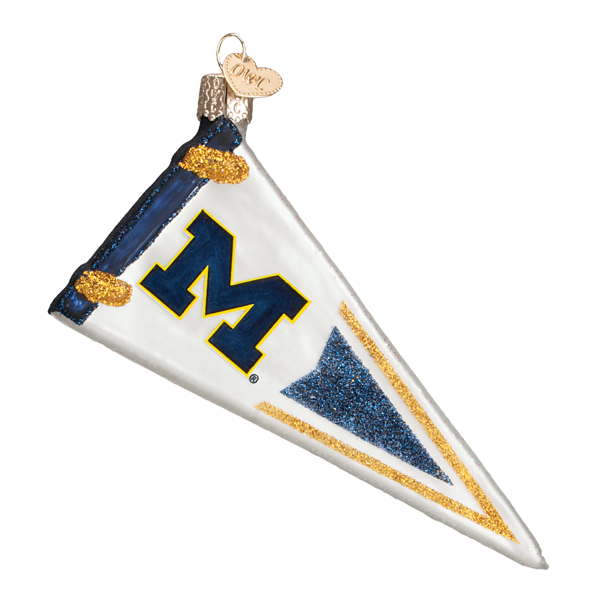 Michigan Pennant Ornament