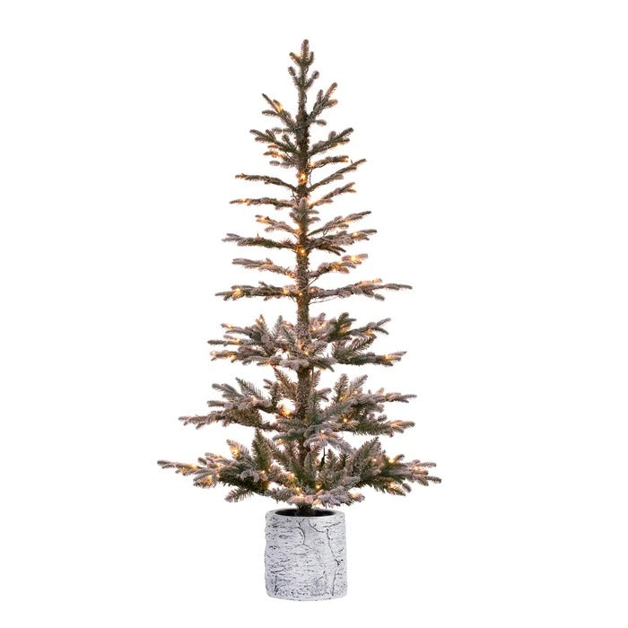 60'' Lighted Artificial Fir Christmas Tree