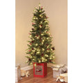 60'' Lighted Artificial Pine Christmas Tree
