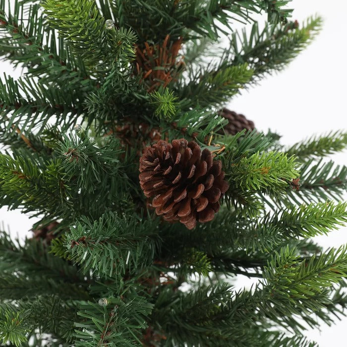 60'' Lighted Artificial Pine Christmas Tree