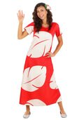Lilo and Stitch Costume - Women's Deluxe Disney Lilo Dress with Hair Clip