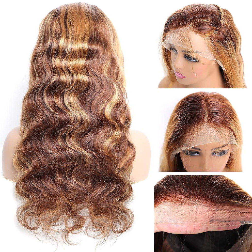 Lace Front Wig Human Hair Body Wave Density