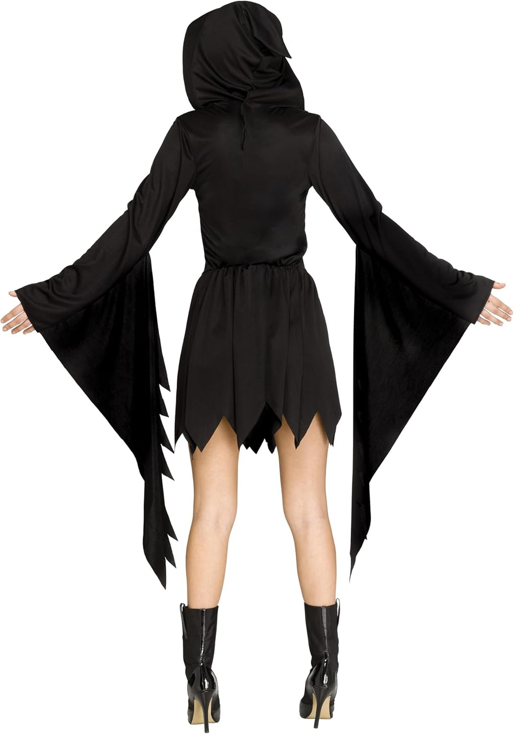 E.L. Light Up Scream Ghost Face Women's Costume