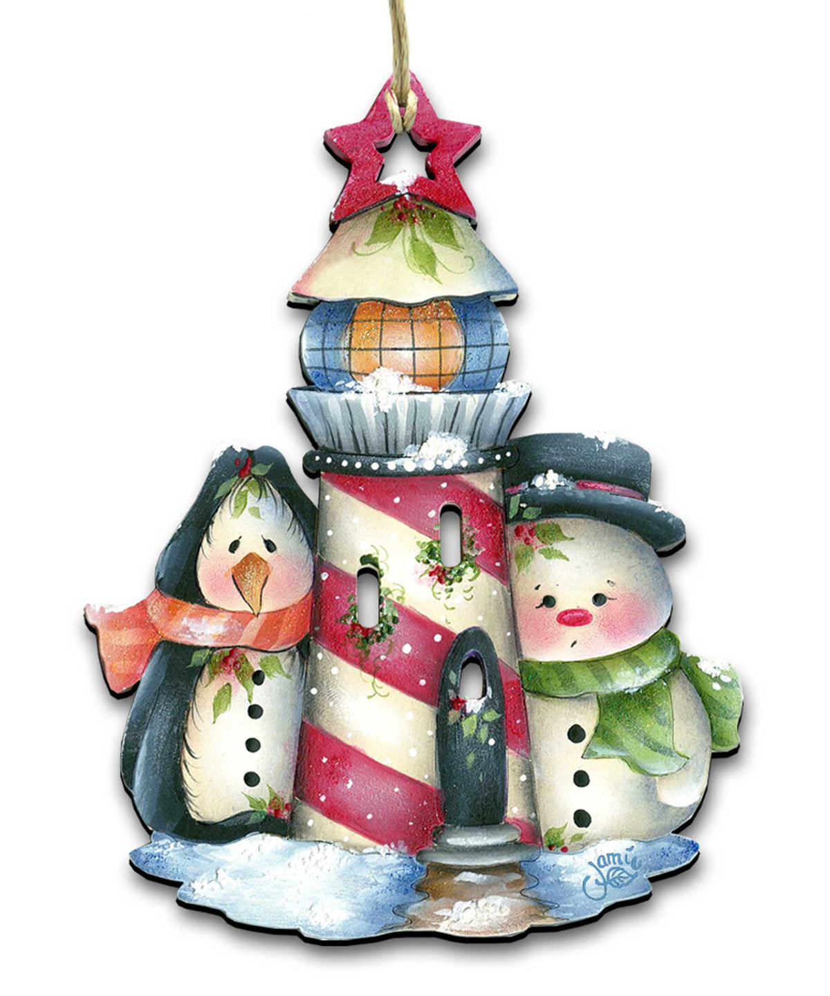 Keepers of The Light Door Decor by Jamie Mills-Price - Christmas Decor - 8457508H
