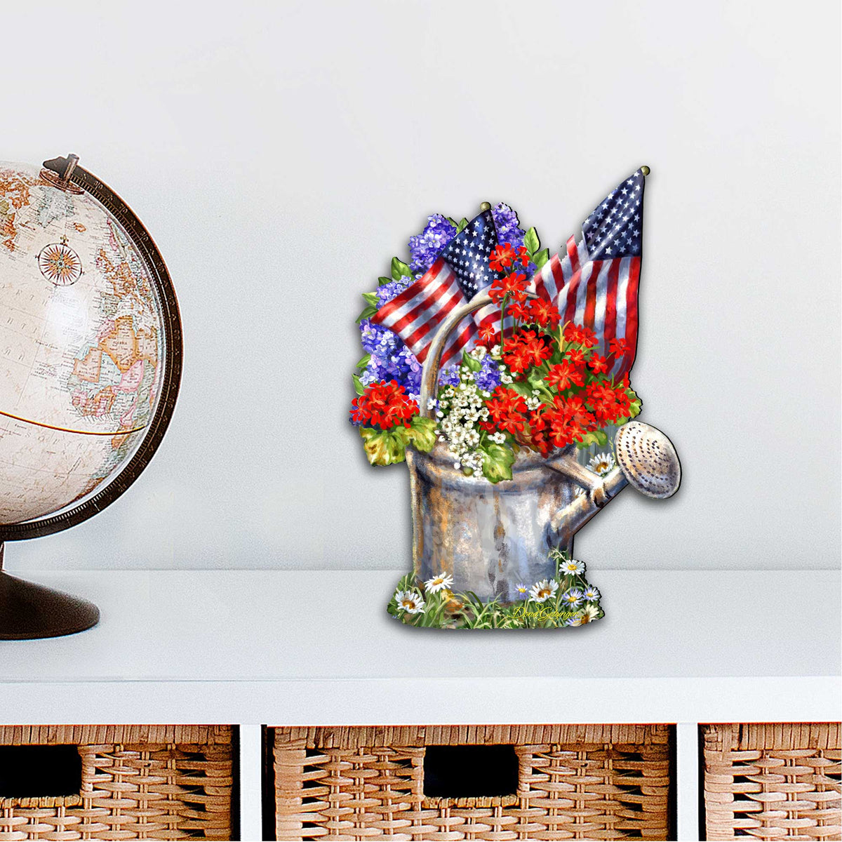 Celebrating the American Freedom Door Decor by Gelsinger - American Christmas Decor - 8461040H-1711