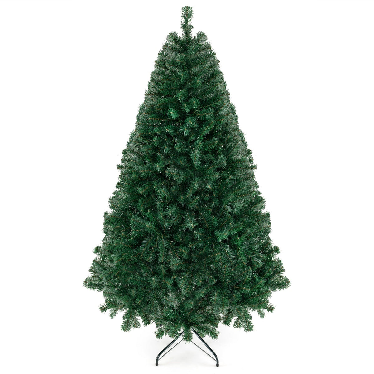 6 Ft Pre-Lit Artificial Christmas Tree with 230 LED Lights