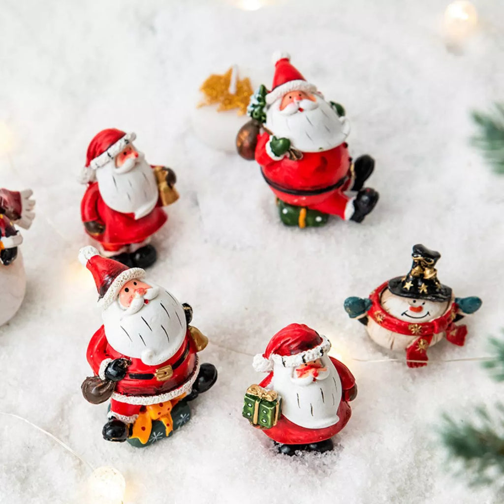 Christmas Santa Claus Miniature Figurine Ornament