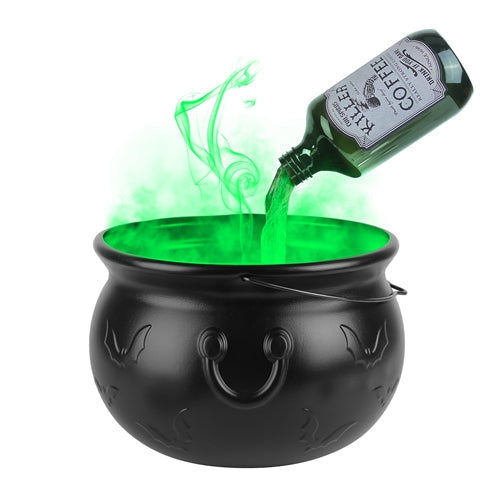 Halloween Floating Bottle Set with Witch’s Cauldron & Mist Maker