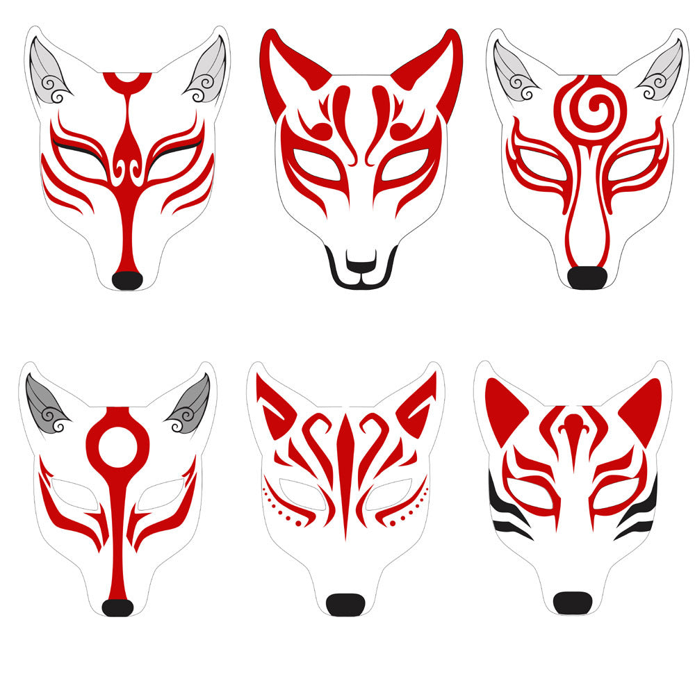 DIY Leather Fox Mask Halloween Prop