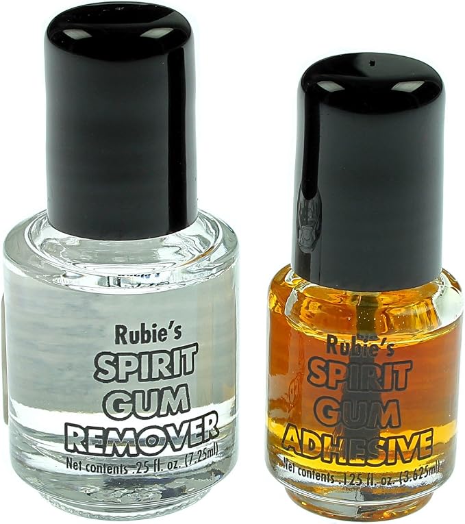 Spirit Gum and Remover Costume Makeup Adhesive Kit