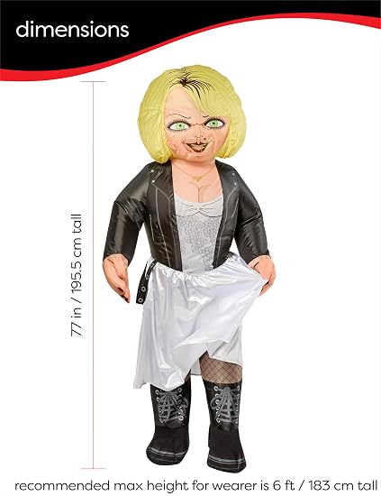 Child's Play: Tiffany (Bride of Chucky) Adult Inflatable Costume