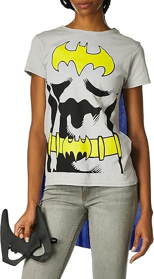 Rubie's Batgirl T-Shirt Women's Costume with Cape and Mask