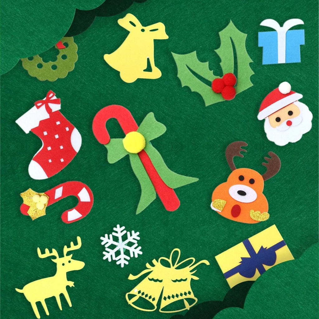 DIY Felt Christmas Tree Merry Christmas Decoration