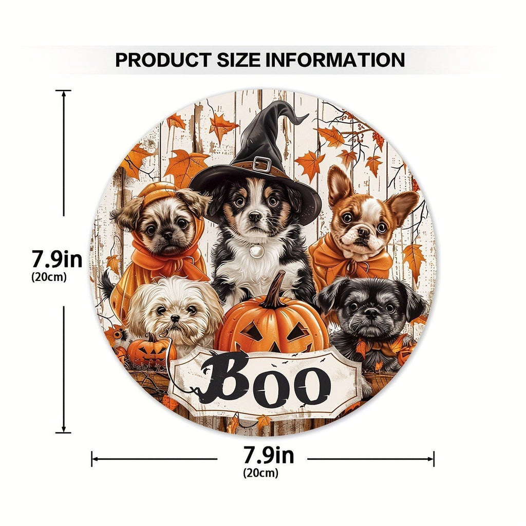 Halloween Wooden Doorplate Home Decoration