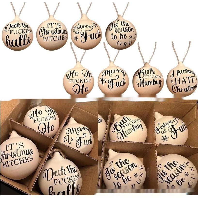 Holiday Christmas Ball Prank Decorations