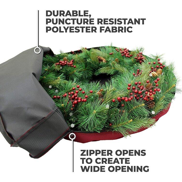 Durable Christmas Wreath Storage Bag