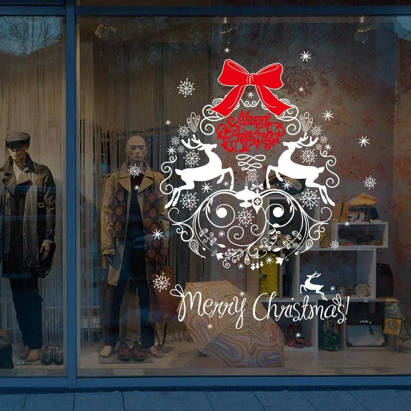 Removable Christmas Window Decals