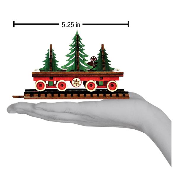 Santa's NP Express Flat Car