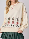 Christmas Marching Band Sequin Sweatshirt