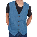 Adult Halloween Costume Uncle Rico Jeans Vest