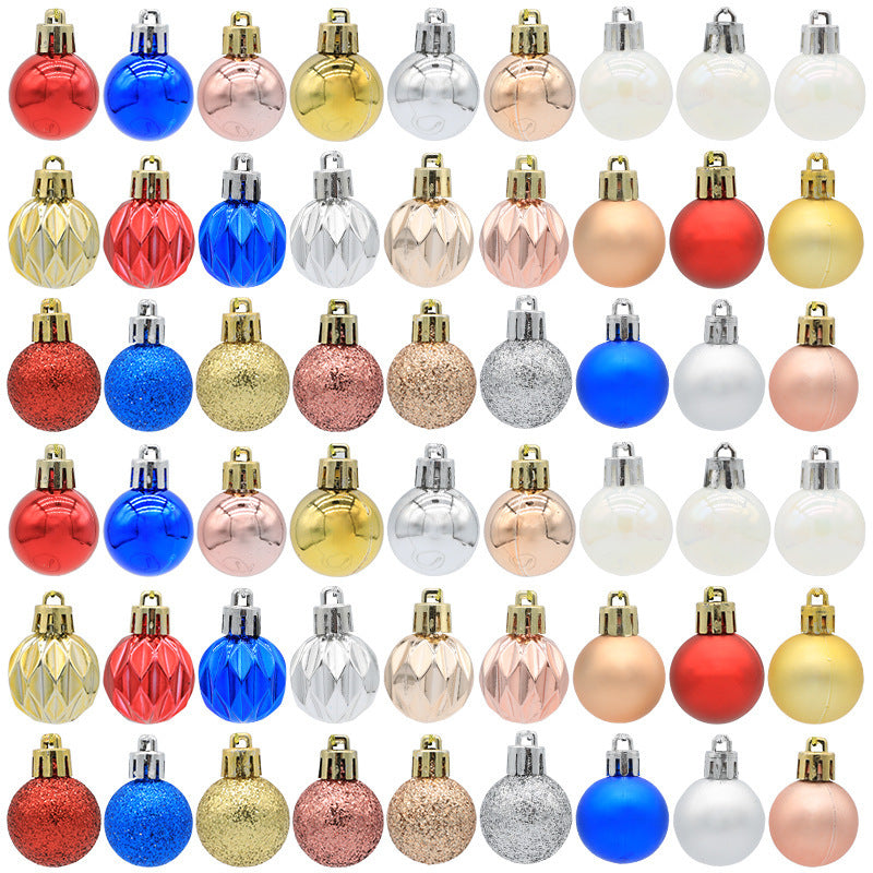 Christmas balls Christmas gifts decorations a variety of mixed 36PCS