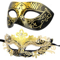 Masquerade Masks - Elegant Mardi Gras Party Masks - Premium Decorative Masks for Women and Men