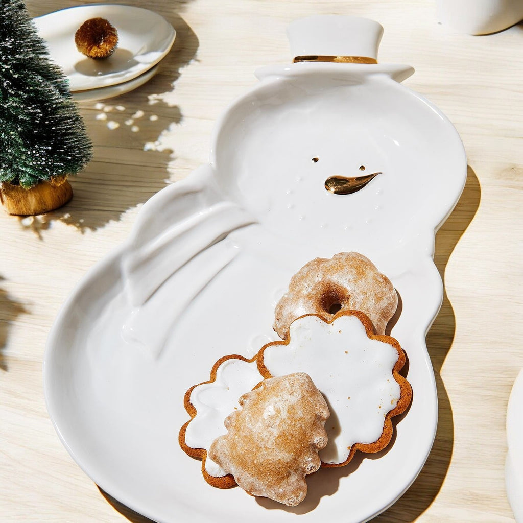 Snowman Dish