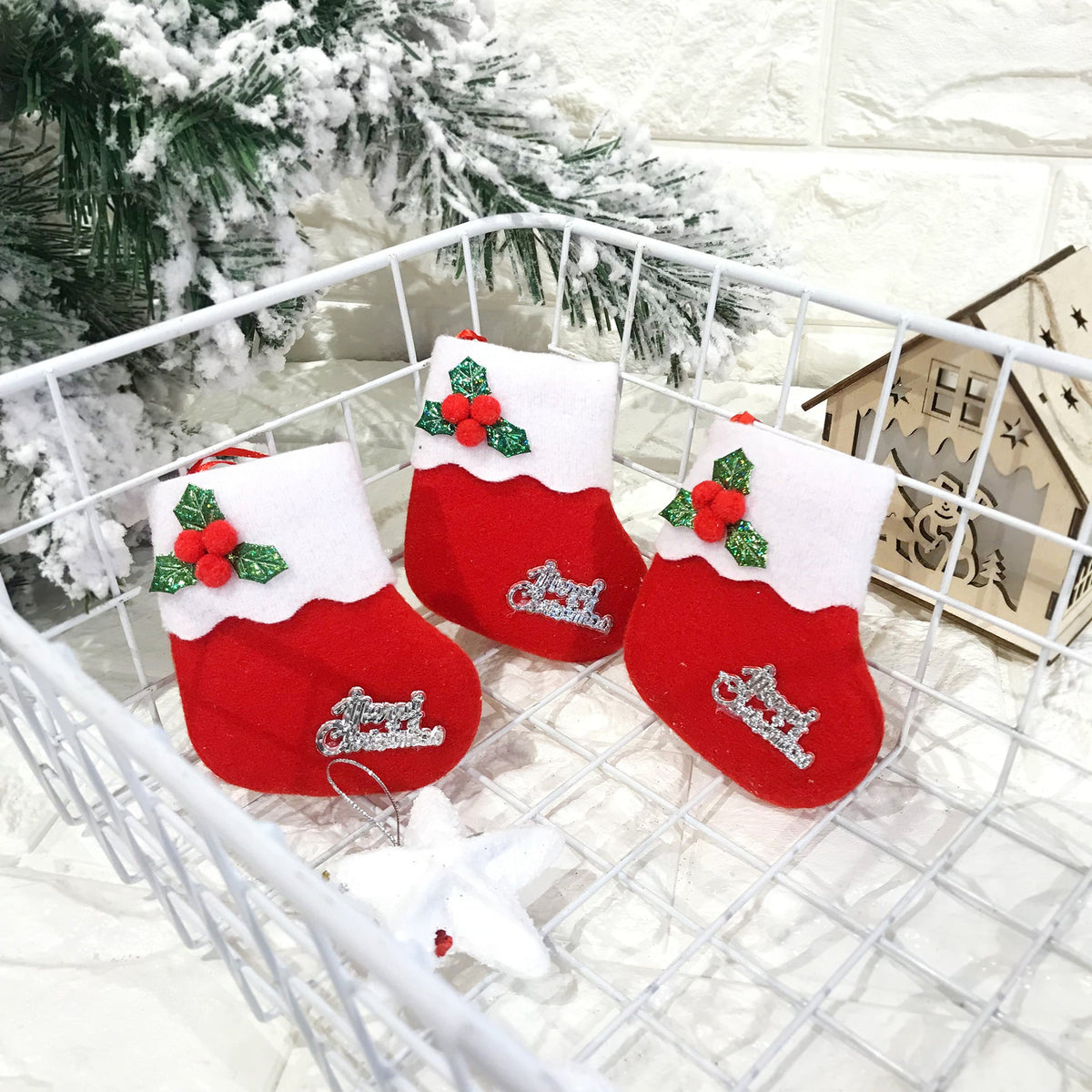 Christmas Christmas Tree Christmas Stocking Decorations