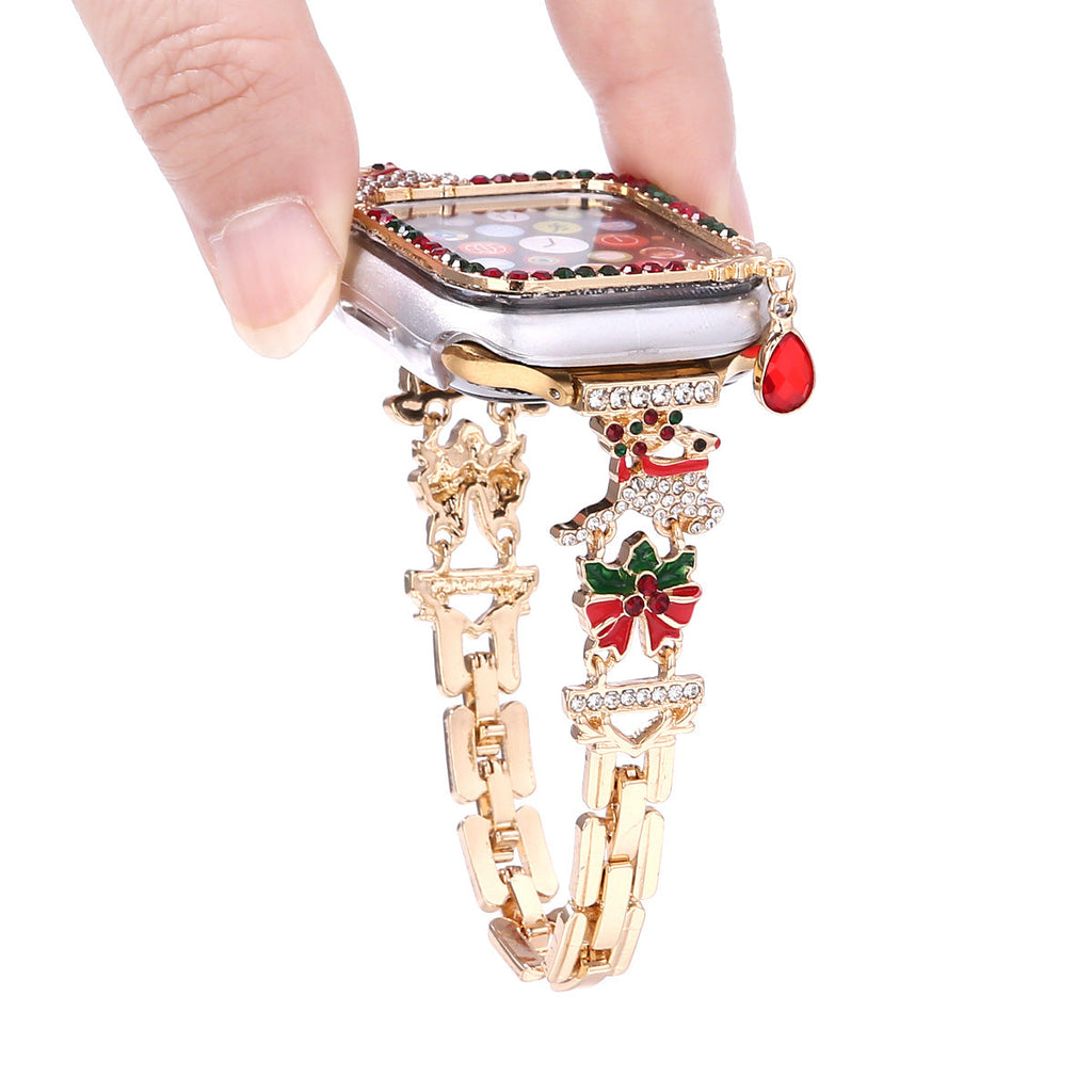 Christmas Party Decor Watch Strap Compatible With Watches