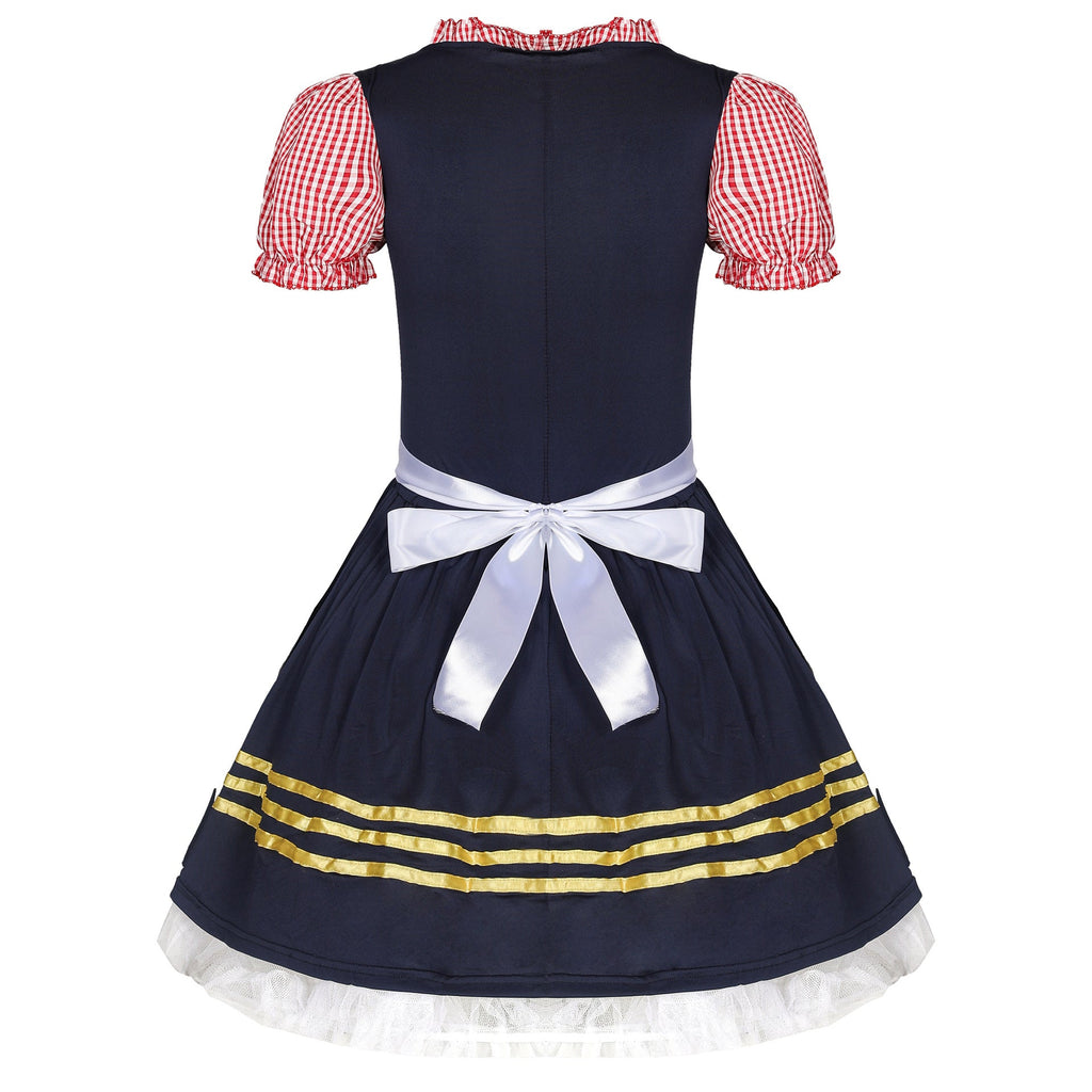 German Oktoberfest Costume Halloween Maid Stage Costume