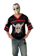Friday the 13th: Jason Voorhees Adults Hockey Jersey & Mask Costume