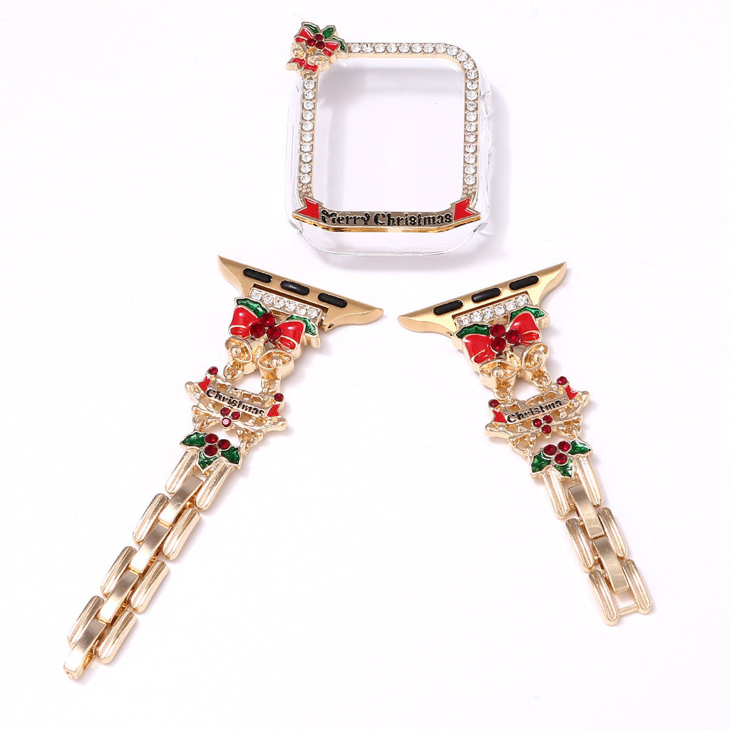 Christmas Party Decor Watch Strap Compatible With Watches