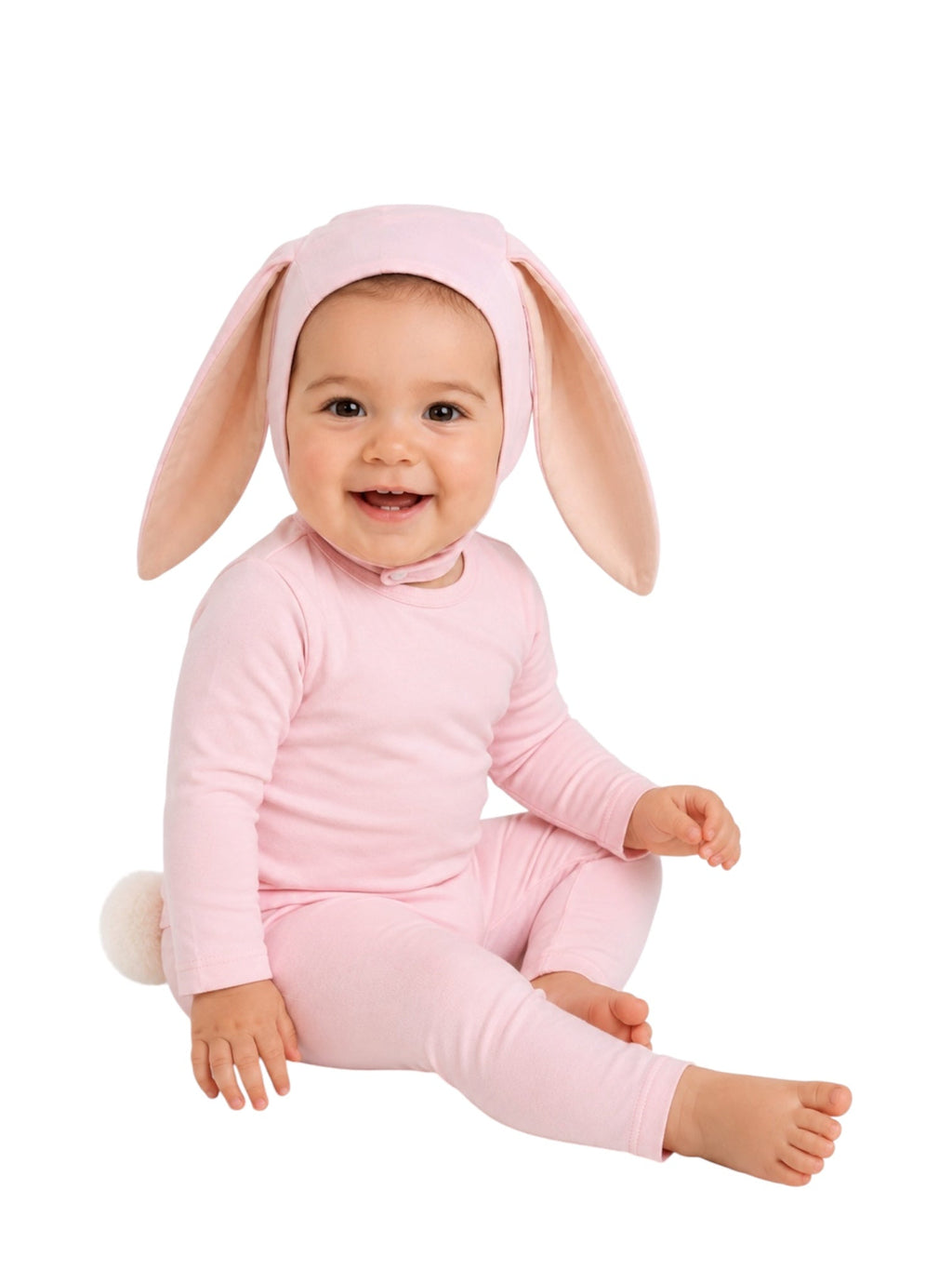 Baby Pink Bunny Costume